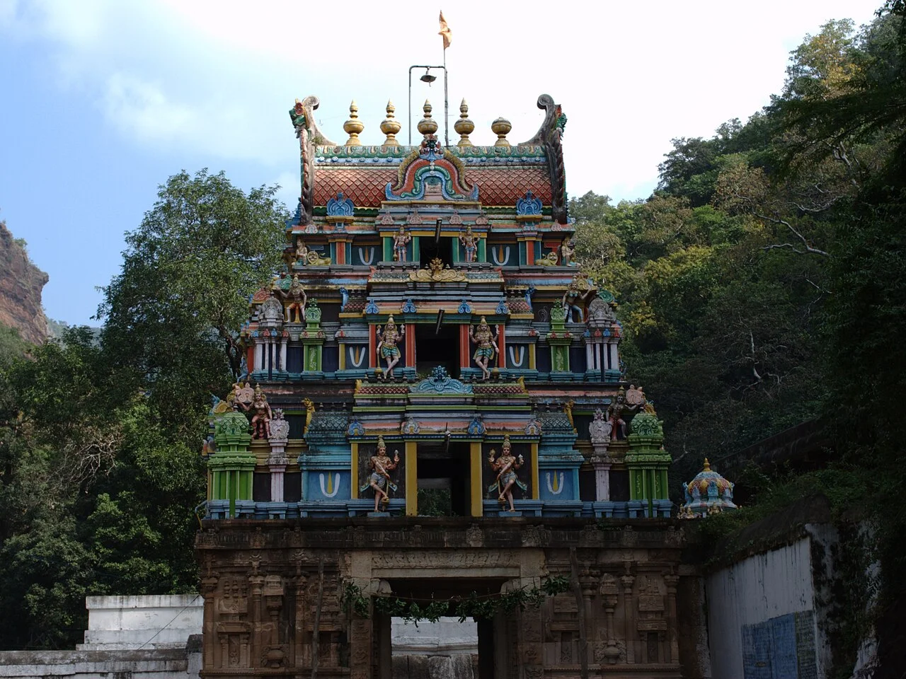 Pilgrimage temple at Ahobilam