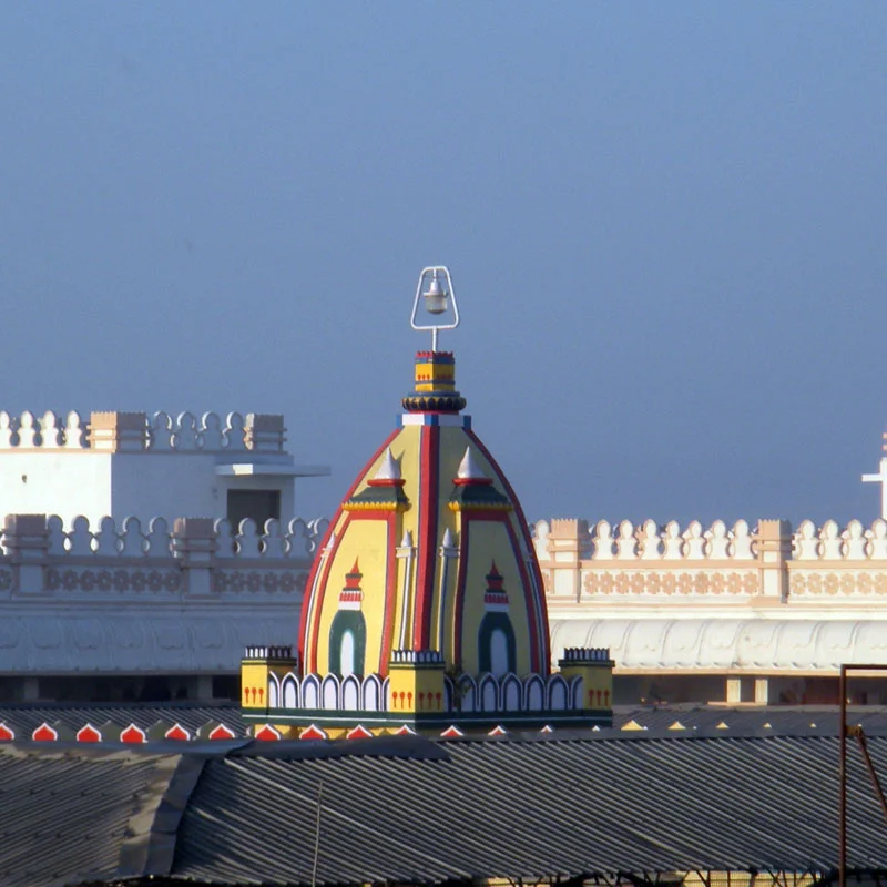 Pilgrimage temple at Mantralayam