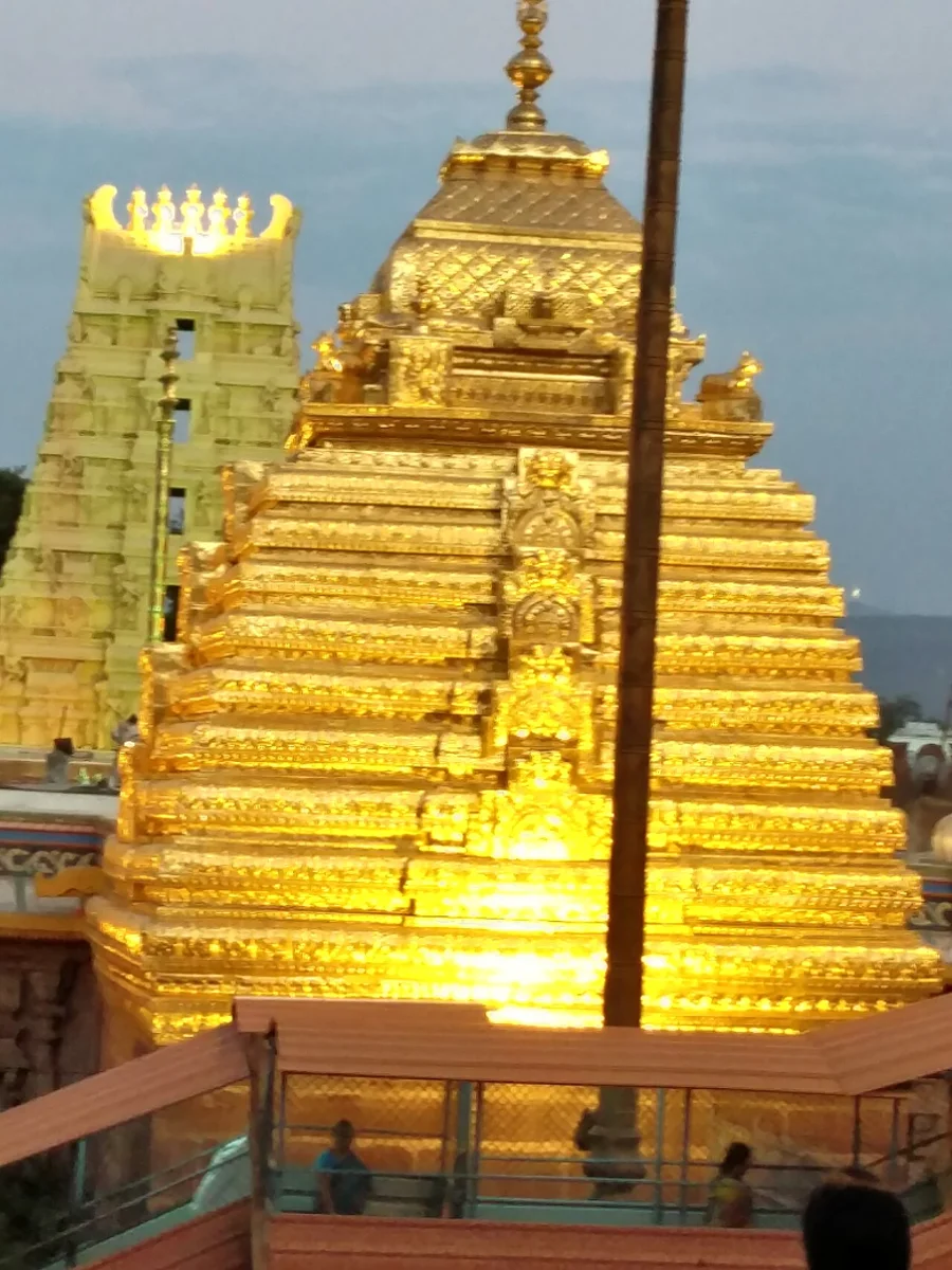 Pilgrimage temple at Srisailam